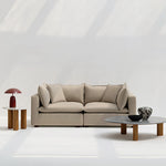 تحميل الصورة إلى عارض المعرض، The Gerard Sofa - Custom Upholstered Sofa with Plush Cushions