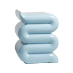 تحميل الصورة إلى عارض المعرض، Pillar Whip Blue – Decorative Glass Fiber Side Table