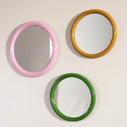 Mirror Churros Green – Decorative Polyresin Wall Mirror